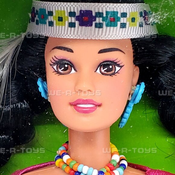 Barbie Native American,Third Edition.Dolls of the World-Mattel#12699, New in Box - Picture 4 of 10